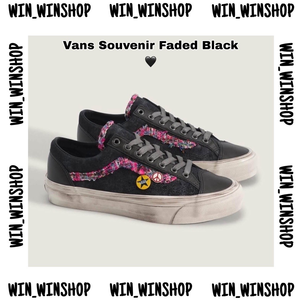 [ พร้อมส่ง ] Vans Souvenir Faded Black