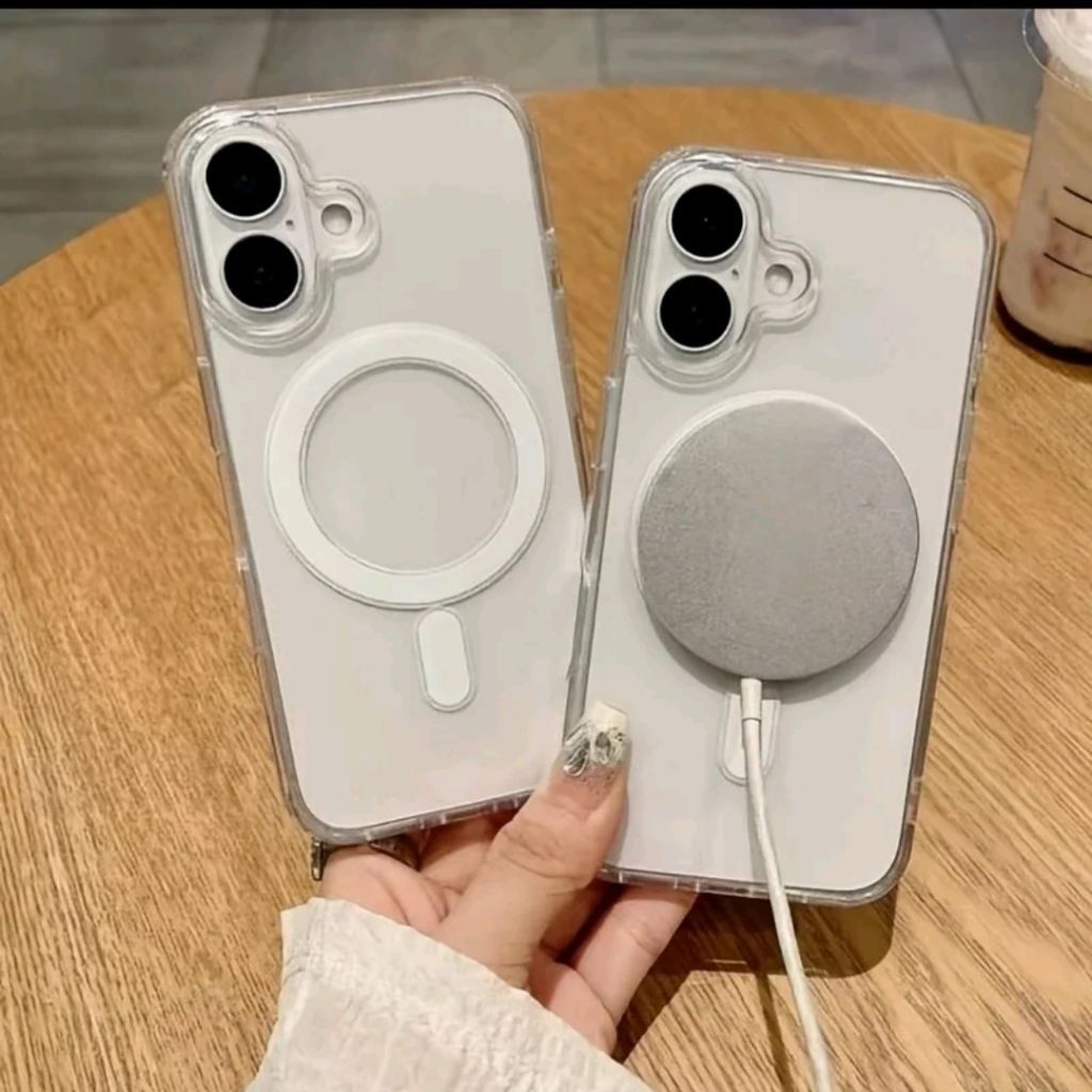 ส่งจากไทย เคสใสแม่เหล็ก สำหรับรุ่น Samsung A15(5G) A25(5G) A35 A55 เคสโทรศัพท์ แม่เหล็กชาร์จได้