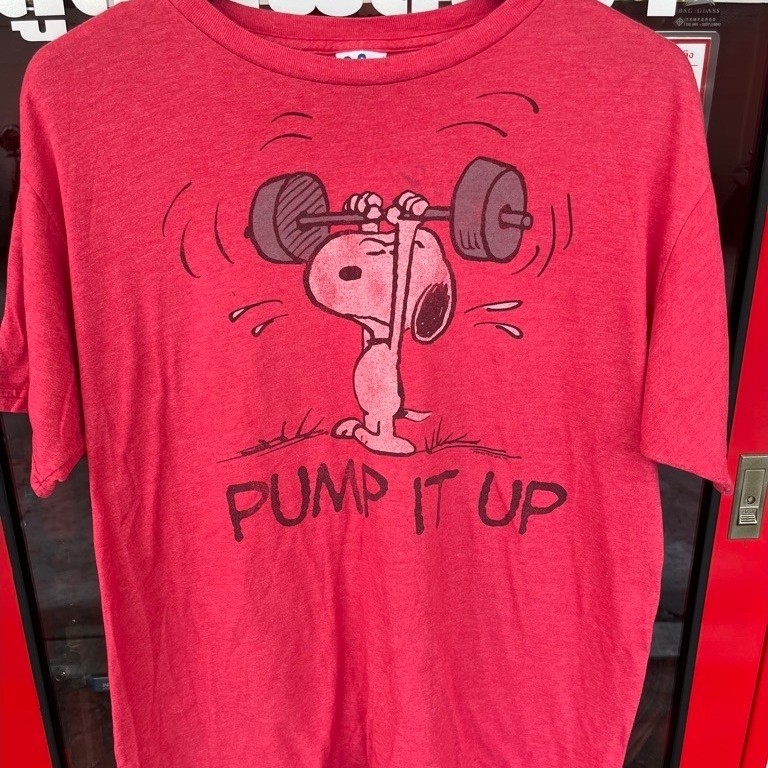 มือสอง เสื้อ Junk Food Peanuts graphic T-shirt สนูปปี้