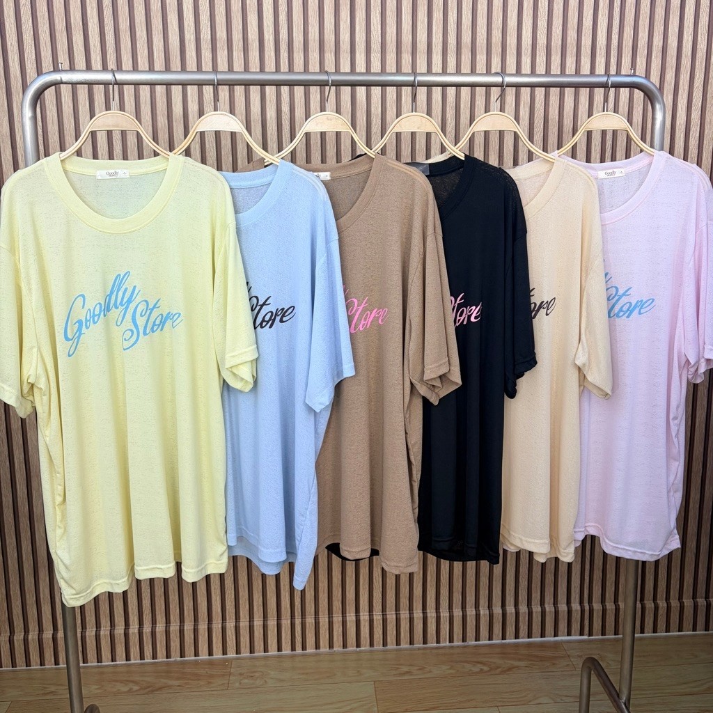 เสื้อสลาฟ แขนสั้น goodly store หน้าผ้า 56“/62”
