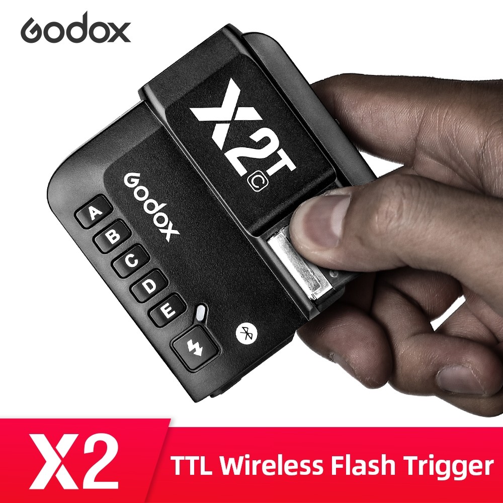 Godox X2T-C X2T-N X2T-S X2T-F X2T-O X2T-P TTL 1/8000s HSS แฟลชทริกเกอร์ไร้สายเครื่องส่งสัญญาณ