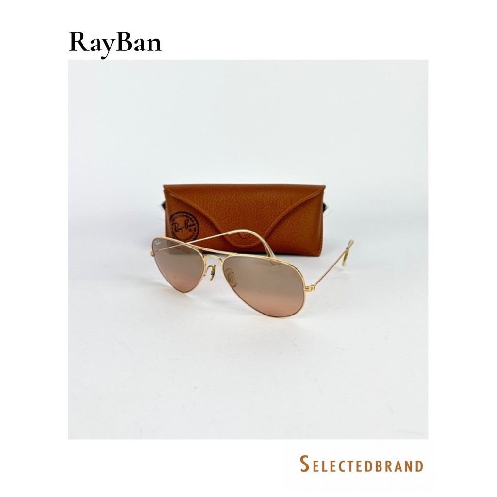 Aviator Large Metal Sunglasses RB3025