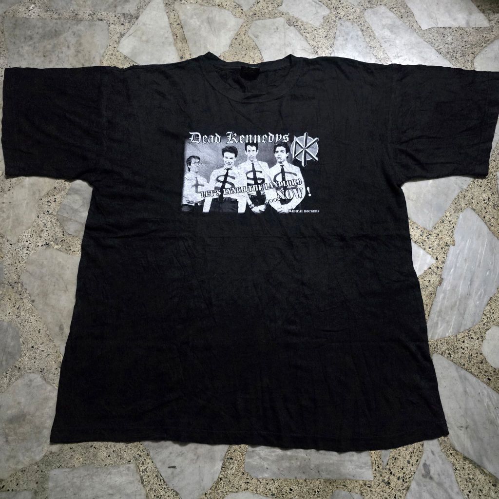Dead Kennedys สีดำ ข้างเดิม Size XXL (25x30.5)