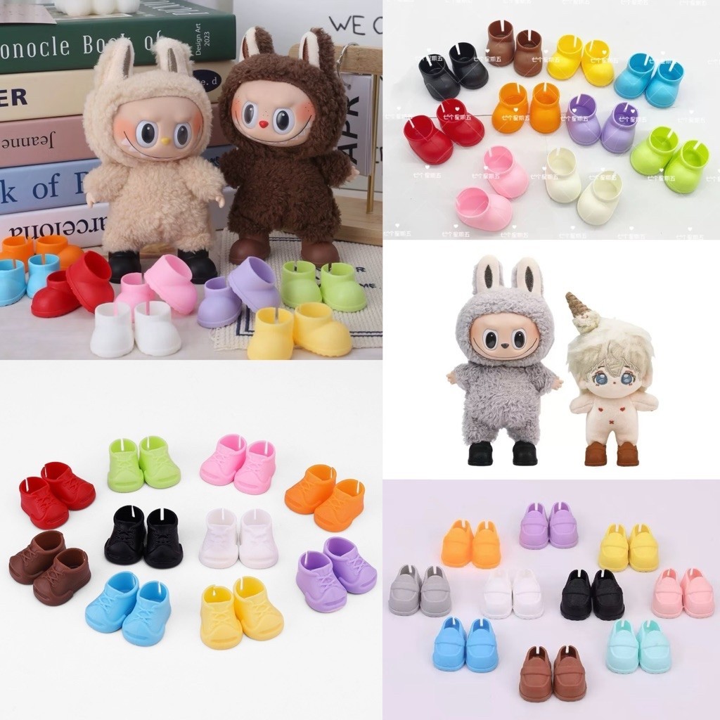 พร้อมส่งจากไทย15รองเท้าตุ๊กตาขนาดเล็ก,ตุ๊กตา15-17ซม