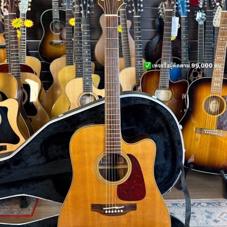 กีตาร์โปร่งไฟฟ้ามือสอง Takamine รุ่น GD-93CE