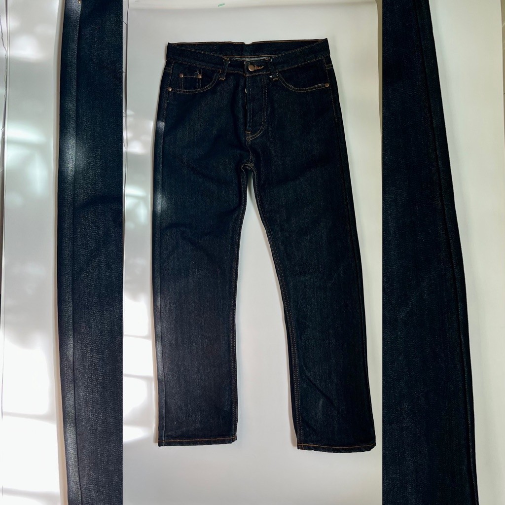 (มือสอง) Niyom Jeans กางเกงยีนส์ผู้หญิงขายาว