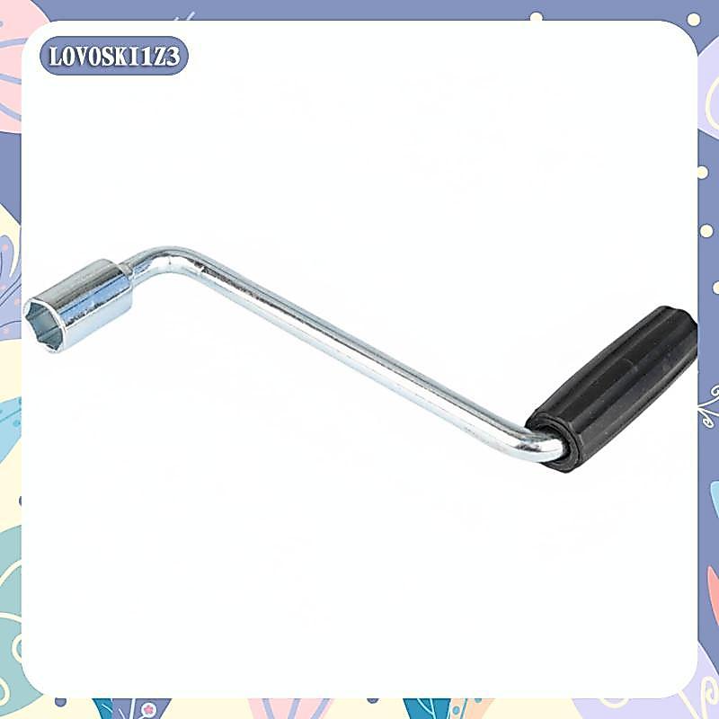 [lovoski1z3] Stabilizer Jack Handle 19 มม. Crank Handle พร้อมซ็อกเก็ตขนาดกะทัดรัด Ergonomic สําหรับเ