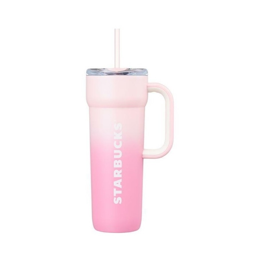 (พร้อมส่ง) (c)SS Dante Tumbler Cool Pink 710ml คอลใหม่สีสันสดใส ของแท้ 💯 จากช็อปเกาหลี ไม่มีกล่อง