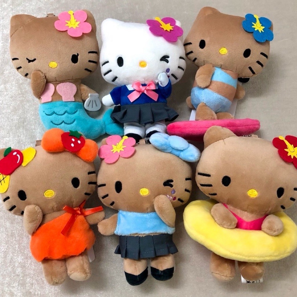 Kitty 50th พวงกุญแจ Kitty ของแท้