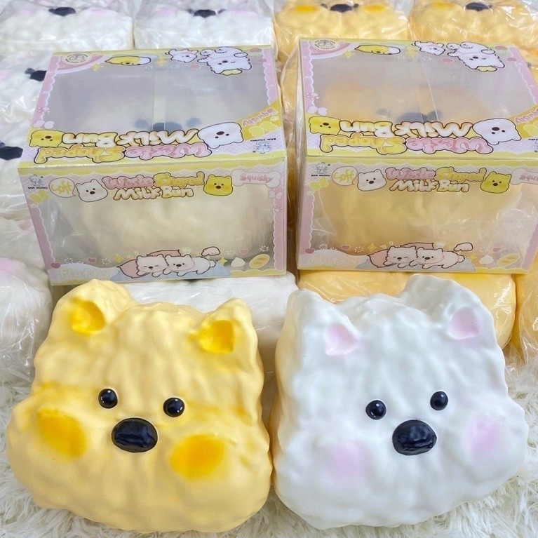 สกุชชี่หมากระเทียม 3an San squishy พร้อมส่งในไทย