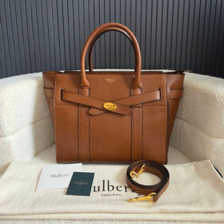 Used very good mulberry small zipped bayswater สี oak