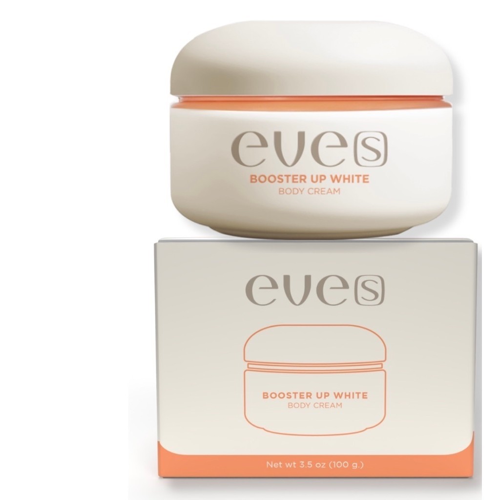 ตัวใหม่..แท้ % EVE'S บูสเตอร์ ครีม อีฟส์ ขนาด 100g. | ถูก | ครีมคนท้องใช้ได้ (ครีมทาแก้ท้องแตกลาย) ปริมาณ100 ml.