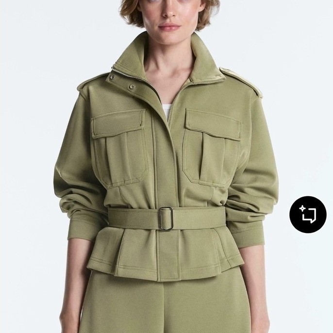 OYSHO Jacket เสื้อคลุม ผ้าเย็นๆ ผ้ายืด ผ้าเย็น