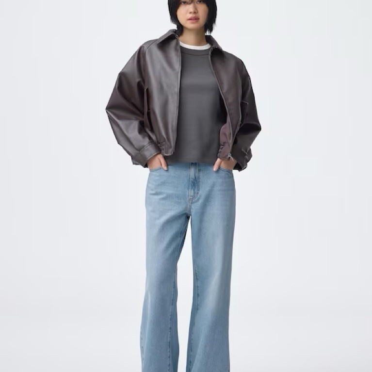 Gu baggy flairไซส์m madein japan