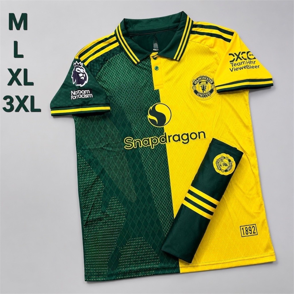 เสื้อบอลแฟชั่น งานสวย ผ้าใส่สบาย ระบายอากาศดี มีไซซ์ M-3XL พร้อมส่ง