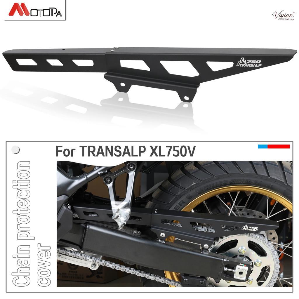 สําหรับ Honda TRANSALP750 XL750 TRANSALP 750 XLV AFRICATWIN รถจักรยานยนต์ TRANSALP750 ด้านหลังโซ่ล้อ