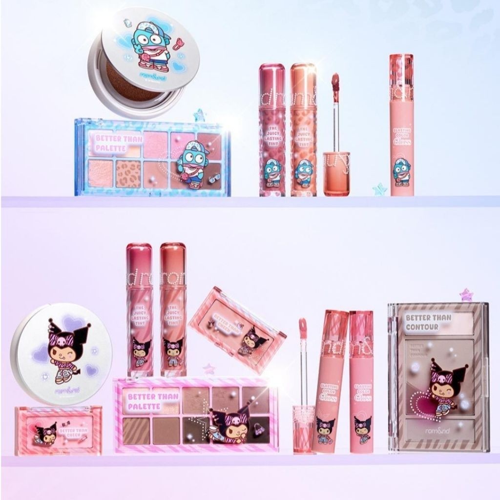 [NEW Sanrio Characters] Rom&nd Better Than Palette ( Kuromi / Hangyodong ) Romand