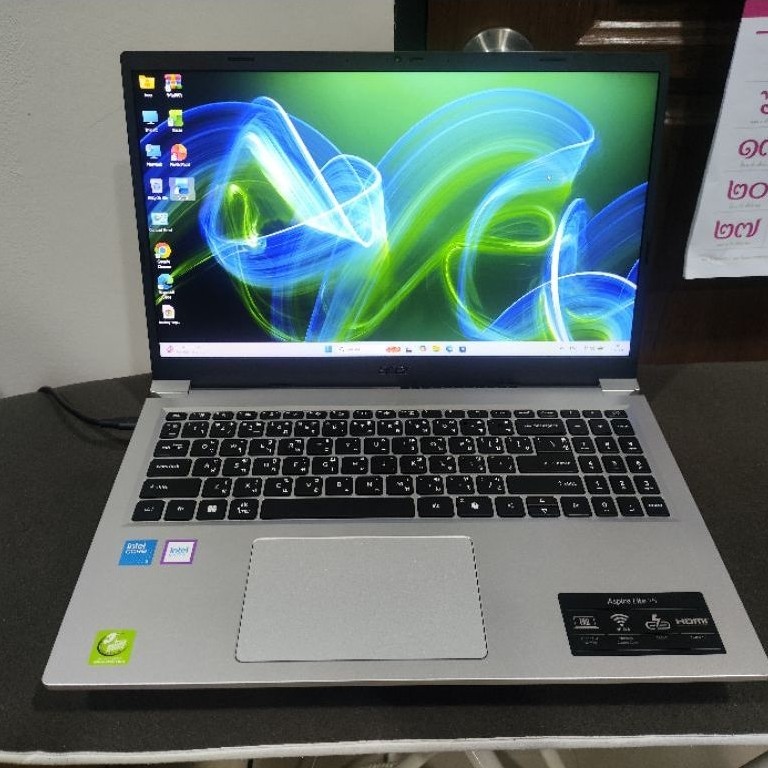 NOTEBOOK (โน้ตบุ๊ค) ACER ASPIRE LITE 15 AL15-52P-586H - เครื่องสวยๆน้องๆมือ1 Core 5 120U Ram 16GB DD