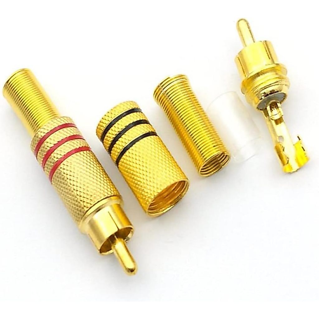 หัวเอวี jack AV หัว RCA หัวประกอบ AV เข้าหัวเองหัวประกอบ RCA AVตัวผู้