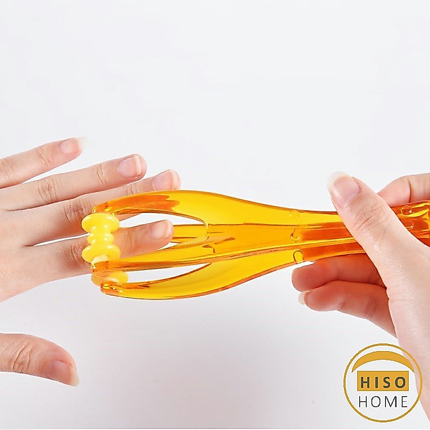 แบบลูกกลิ้ง ที่หนีบนวดมือ แบบพกพา เครื่องนวดนิ้ว ข้อต่อมือ Rolling finger massager