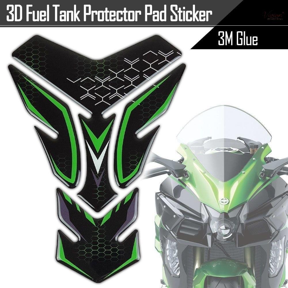 3D รถจักรยานยนต์การใช้ถังสติกเกอร์อุปกรณ์เสริมเหมาะสําหรับ CBR150R Kawasaki Ninja400 Z900 Z1000 Zx10