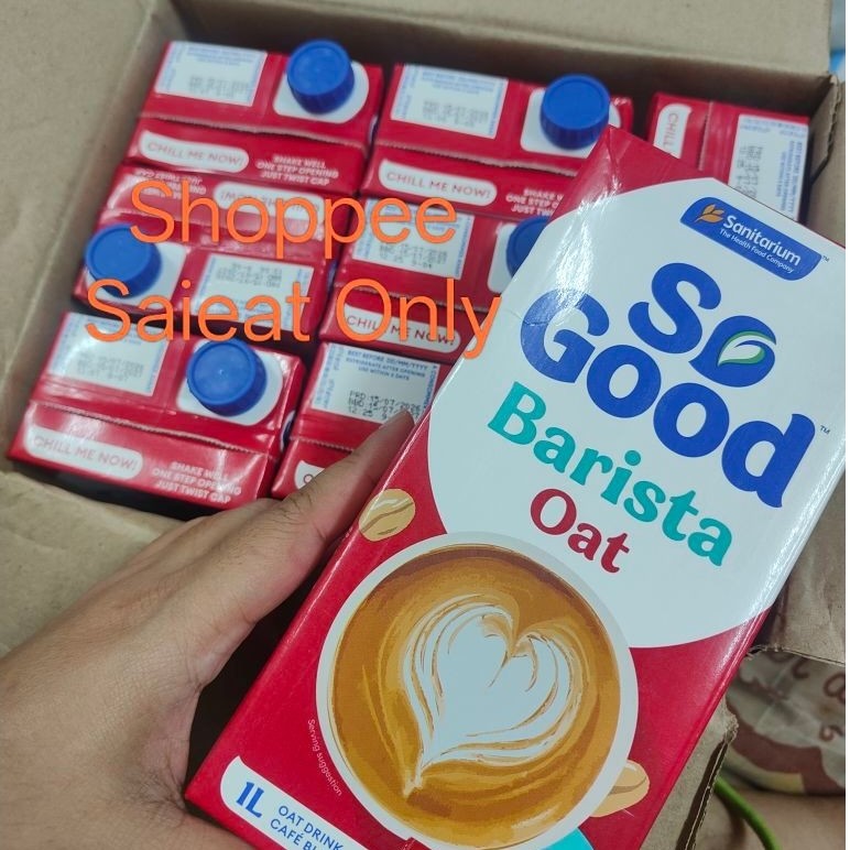 So Good Barista Oat Milk นมโอ๊ตสูตรบาริสต้า แบรนด์โซกู้ด Milk Lab มิลค์แล๊ป นมโอ๊ต Vitasoy Barista O