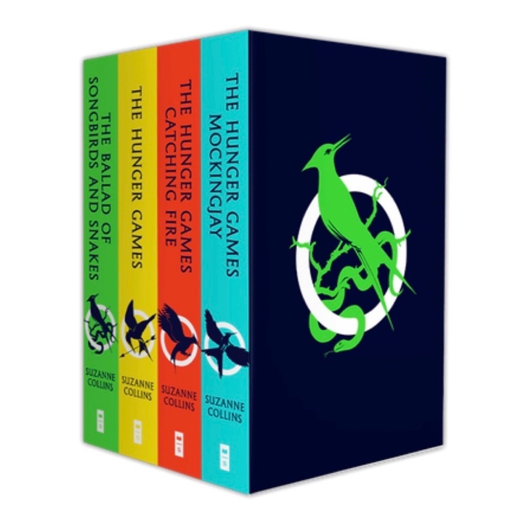 Hunger Games 4-Book Box Set (The Hunger Games, Catching Fire, Mockingjay, The Ballad of Songbirds an