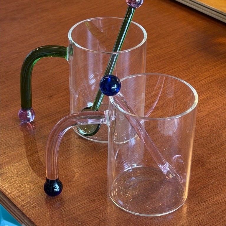 Hommestuff.store - Lollipop Handle Mug พร้อมช้อน