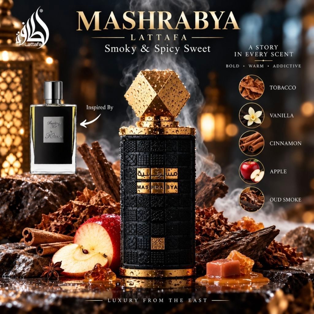 Lattafa Mashrabya Eau de Parfum unisex 100 mlแท้💯