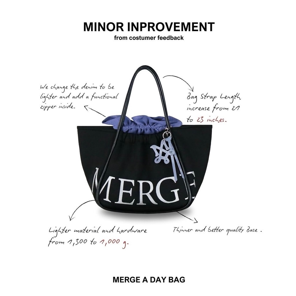 **ส่งต่อ**Merge A Day Bag 🖤 (มือ 2)