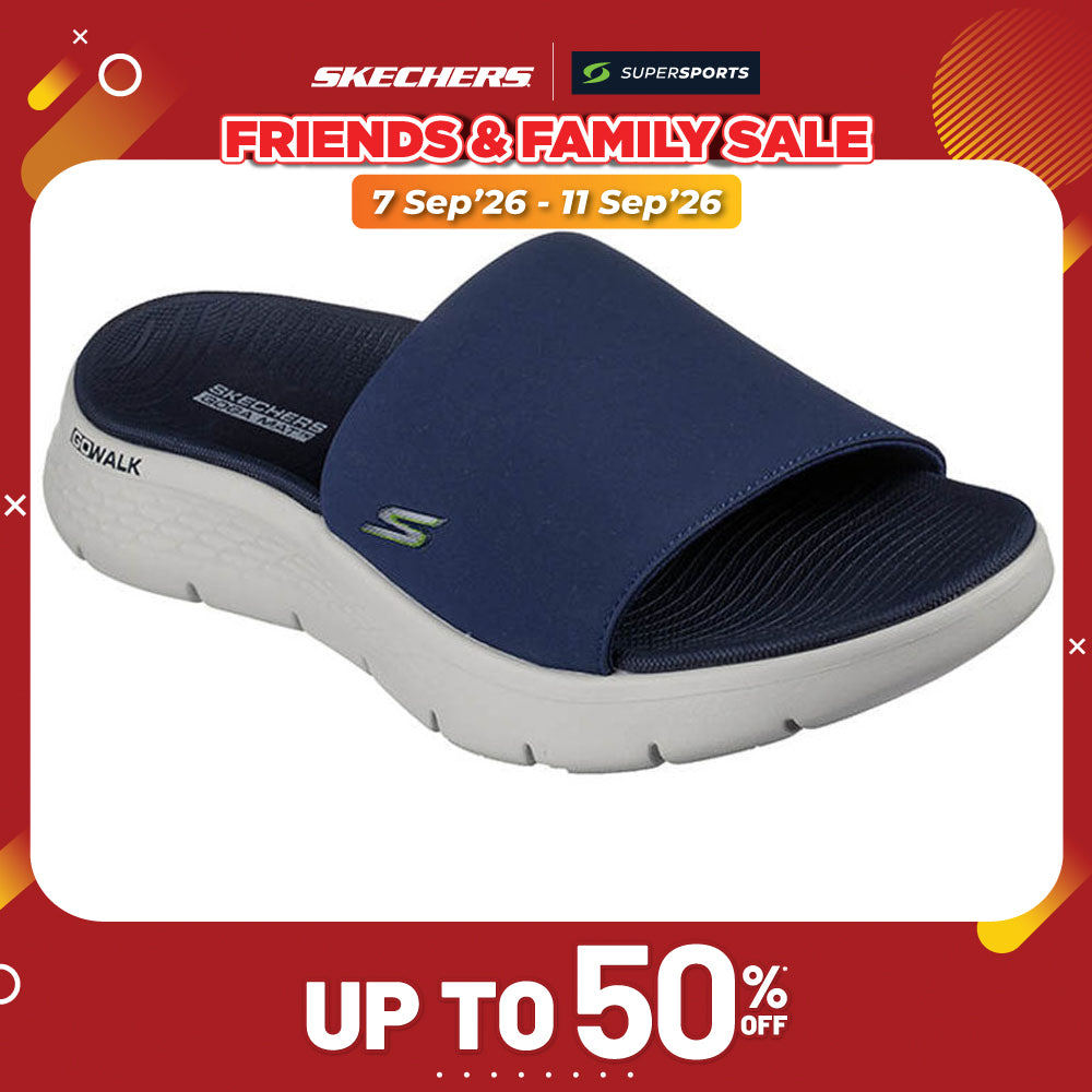 SKECHERS GO WALK® Flex Sandal - Omura รองเท้าแตะผู้ชาย