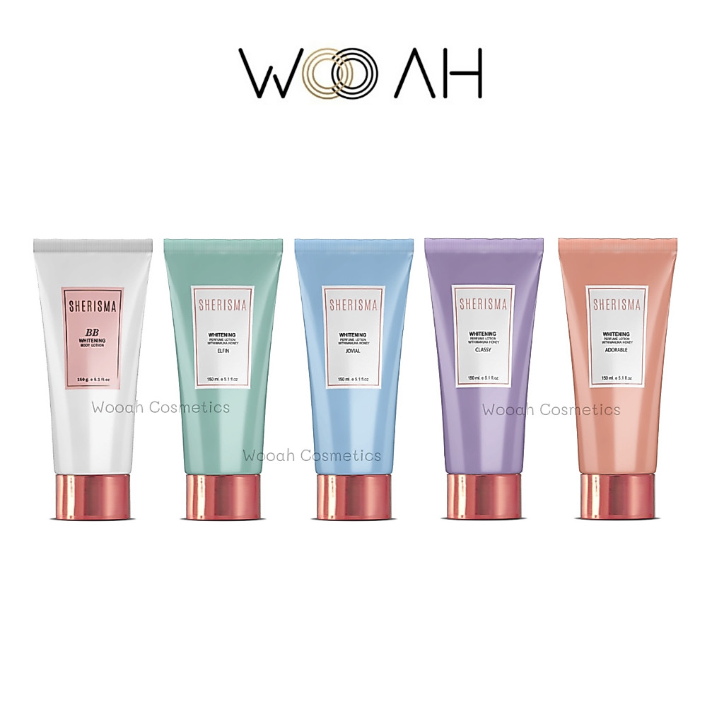 โลชั่น Sherisma Whitening Perfume Lotion / BB Whitening UV Protection 150ml เชอร์ริสม่า หอม ติดทนนาน โลชั่นน้ำหอม/บีบี