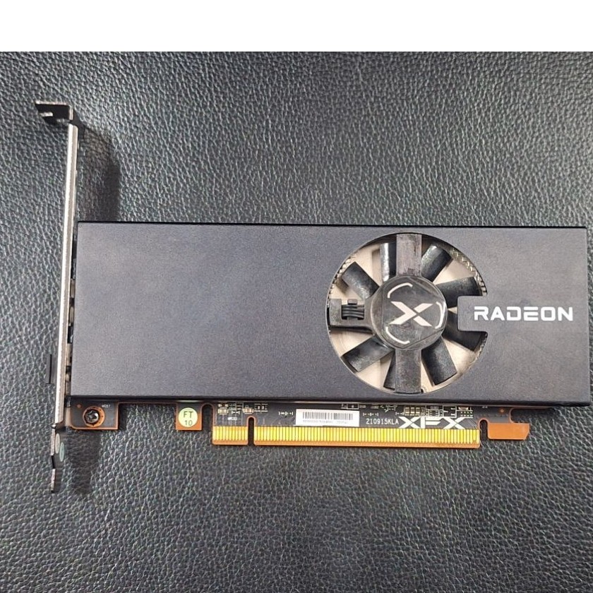 การ์ดจอมือ✌️XFX SPEEDSTER SWFT105 RADEON RX 6400 Gaming Graphics Card 4GB GDDR6 low profile สภาพดี