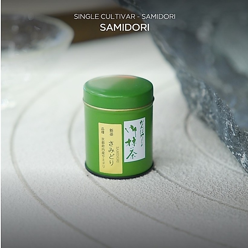 Ocha no Kanbayashi SHINCHA SAMIDORI 30g | Single Cultivar Uji Matcha | Kyoto