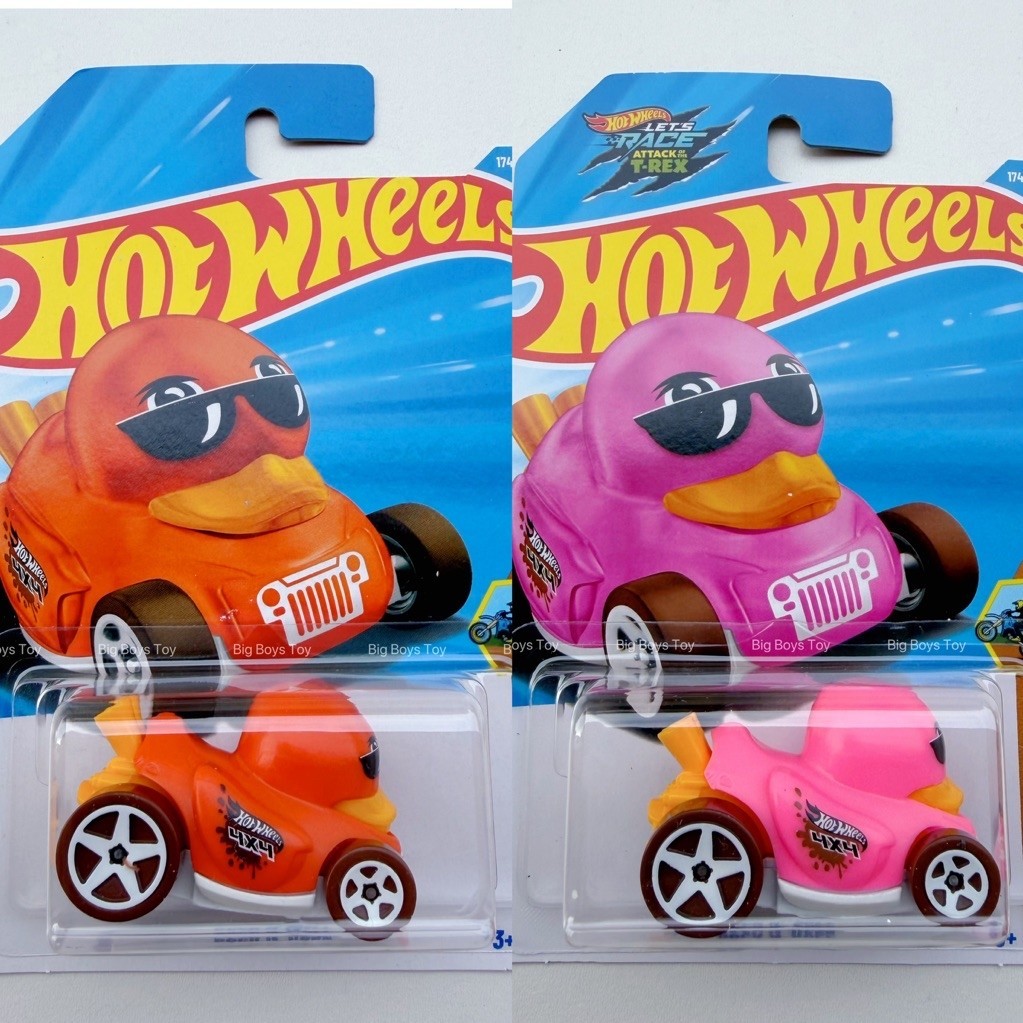 Hot Wheels Duck N' Roll 4x4 Diecast 1:64 (HW Dirt / Let's Race Edition)
