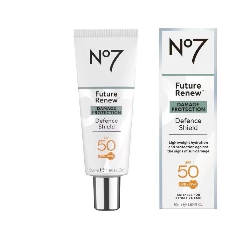 กันแดด No7 Future Renew Damage Protection Defence Shield SPF 50 50 ML.