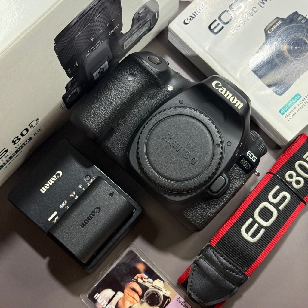 กล้อง canon 80d มีกล่อง