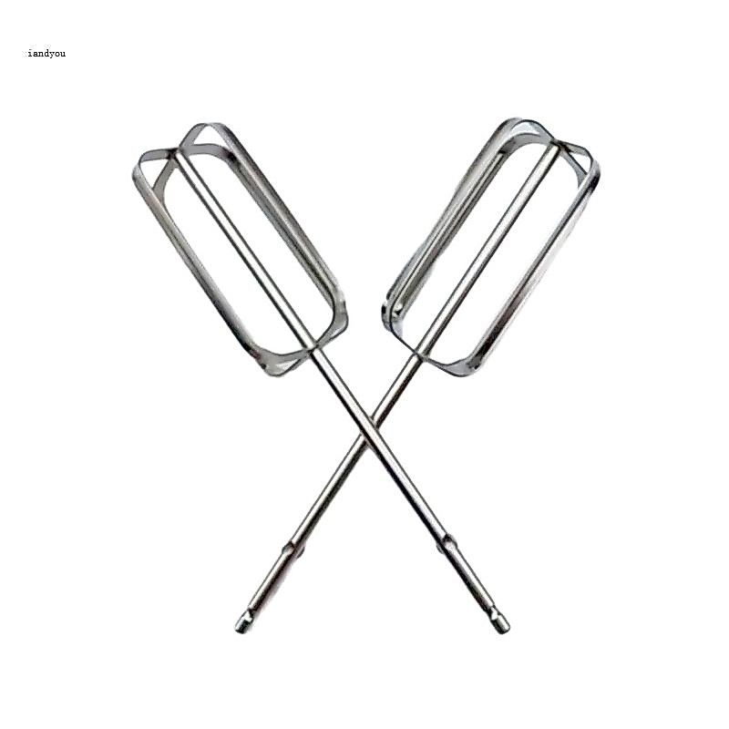 2Pcs Hand Mixer Attachment Stainless Steel Beaters Replacement for Hand Mixer