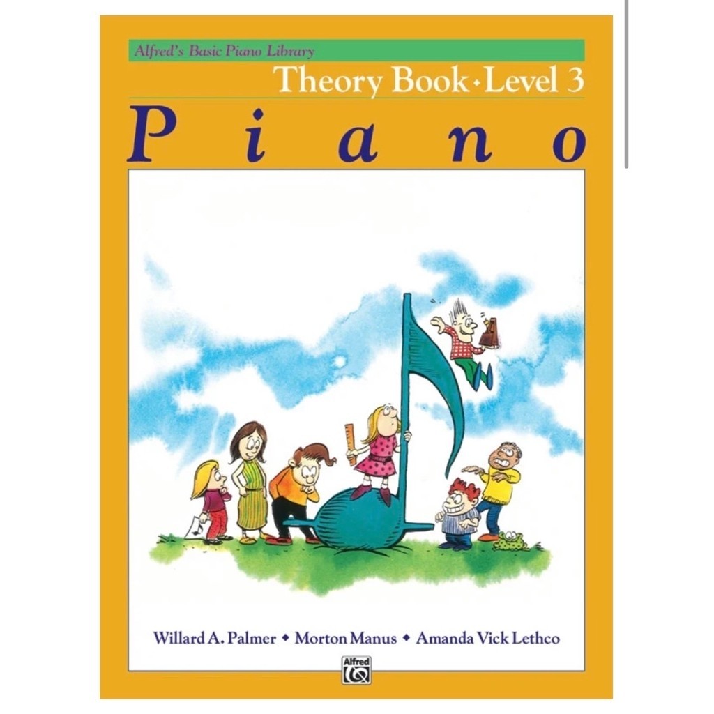 Alfred's Basic Piano Library: Theory Book 3: Piano Book