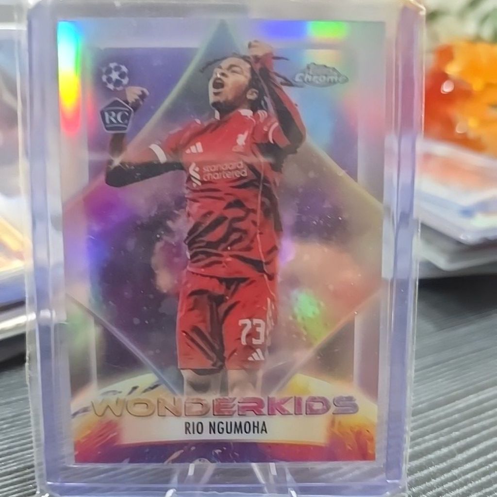rio​ ngumoha​ Topps Chrome Wonderkids rc