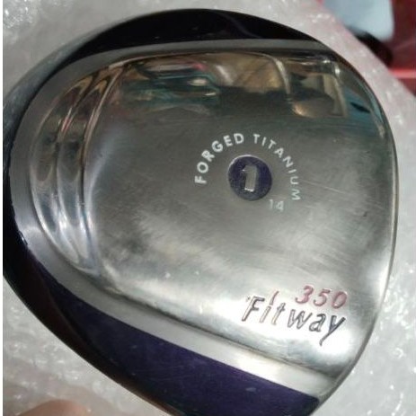 ไม้กอล์ฟมือสอง Driver  Lady Fitway 350cc. Loft 14 , FLEX-L ไม่บุบไม่แตก ก้าน-กริปดี พร้อมใช้งาน
