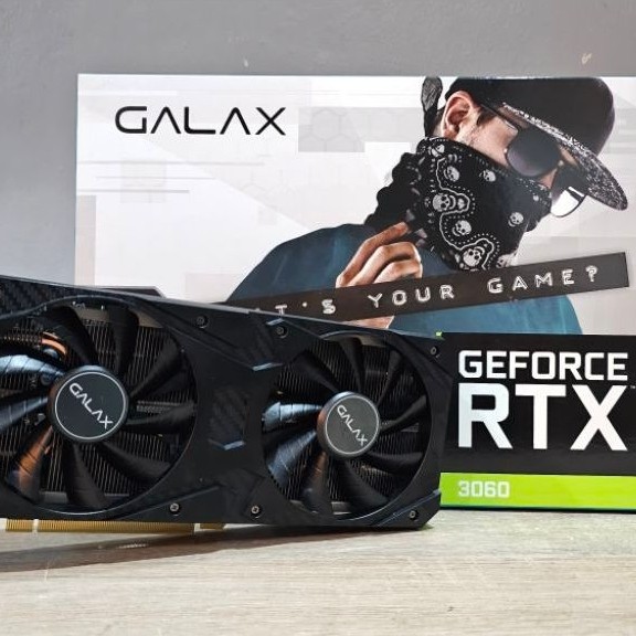 การ์ดจอ GALAX GeForce RTX 3060 (1-Click OC)