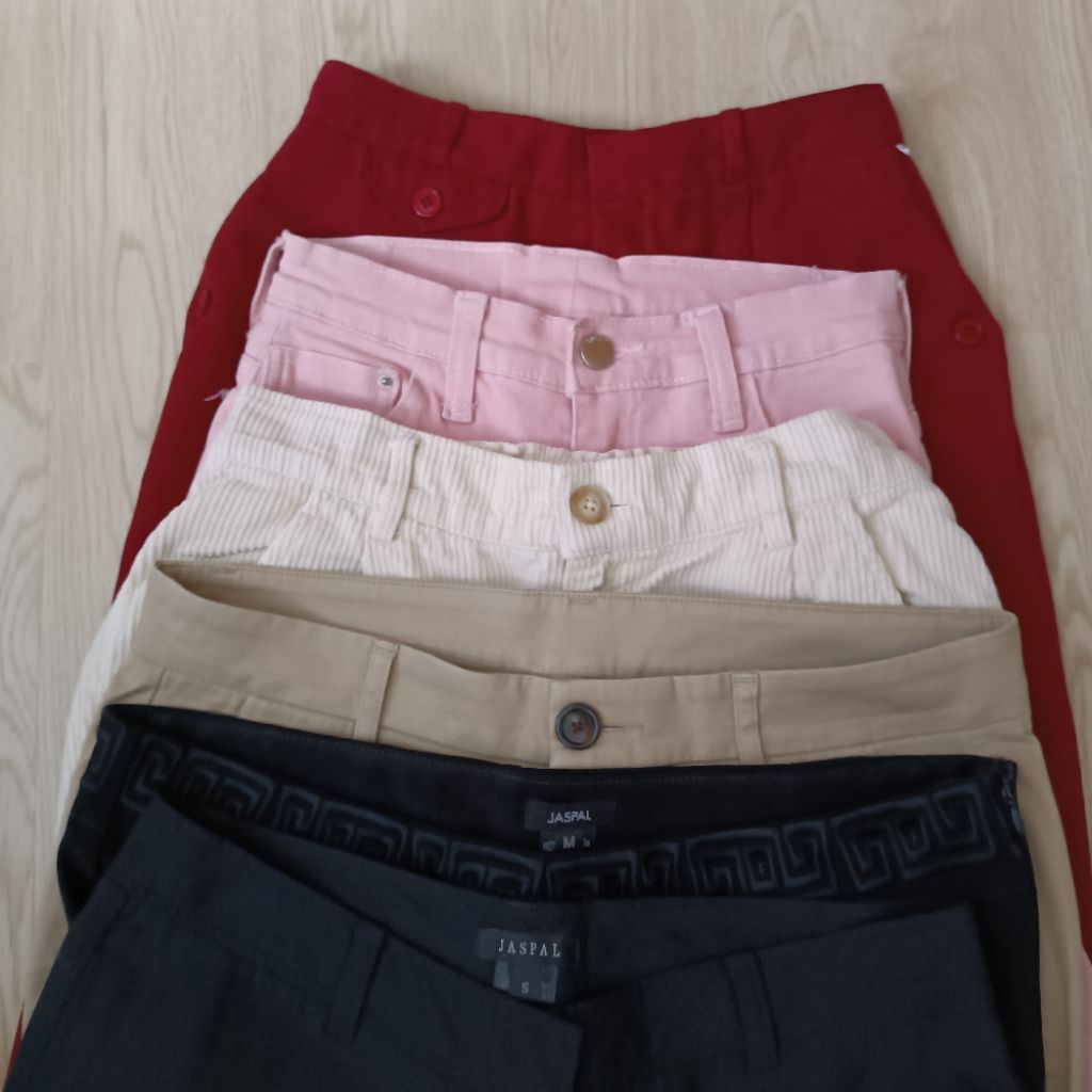 📌 ใหม่ 9/9 📌 กางเกงแบรนด์ มือสอง สภาพดี กางเกงยีนส์ Jaspal / Uniqlo / Gu / chaps