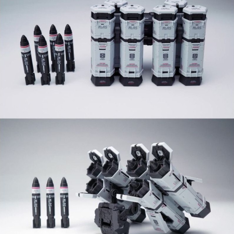 SOLOMON 1/100 MLRS Backpack + Clear ARMOR Part For PHYSALIS (GP02) ไม่รวมหุ่น พร้อมส่ง