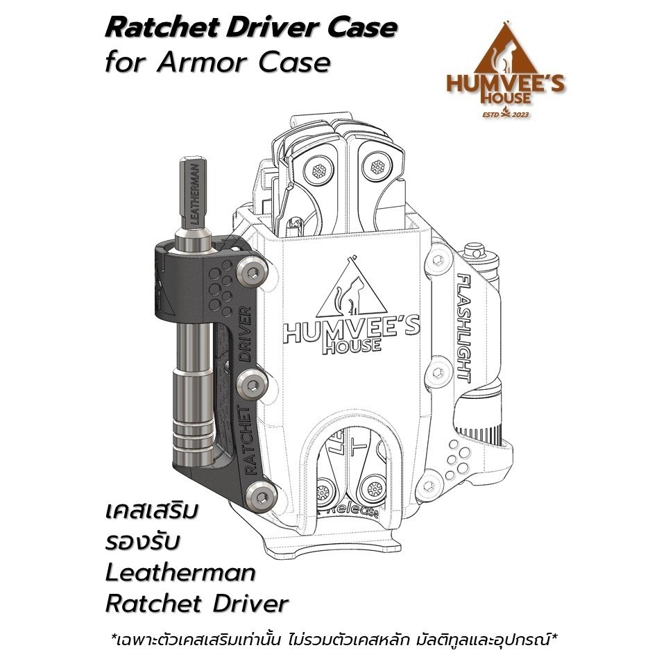 Ratchet Driver Case cho Armor Case (phụ kiện)
