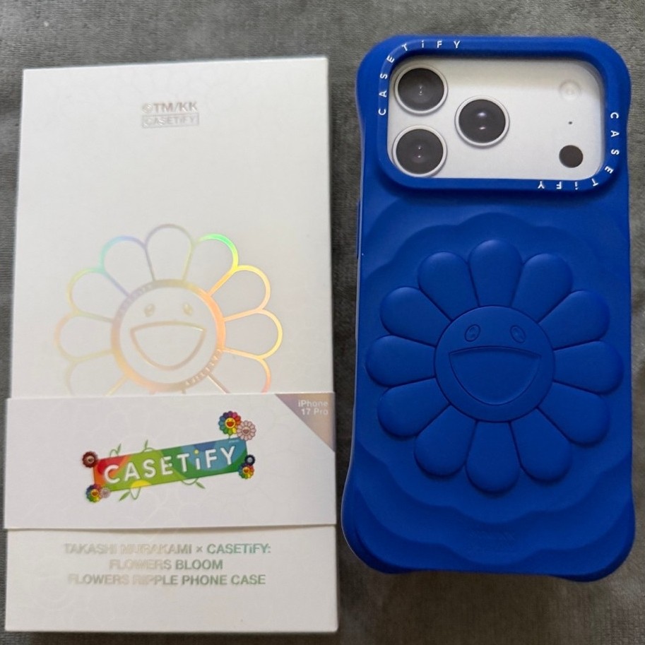 CASETiFY Takashi Murakami Special Edition Flowers Case Blind Box | สำหรับ iPhone17Pro | ของแท้มือสอง