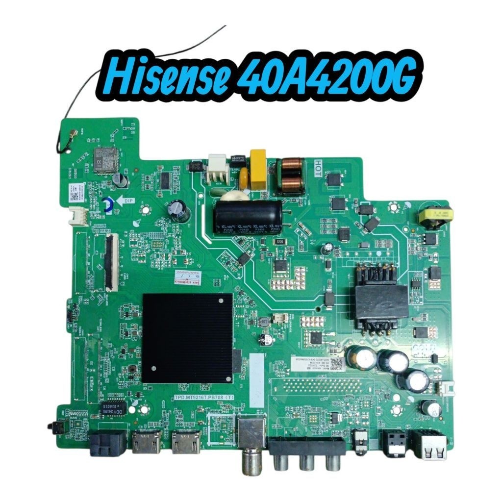 บอร์ดทีวี hisense รุ่น40A4200Gแท้ถอด