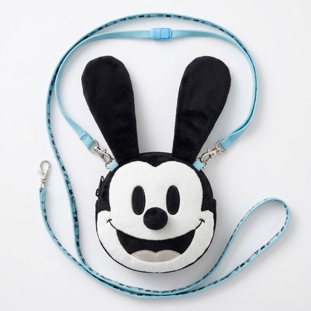 กระเป๋าเหรียญ/ซองใส่บัตร Oswald the Lucky Rabbit (Tokyo Disney Resort)