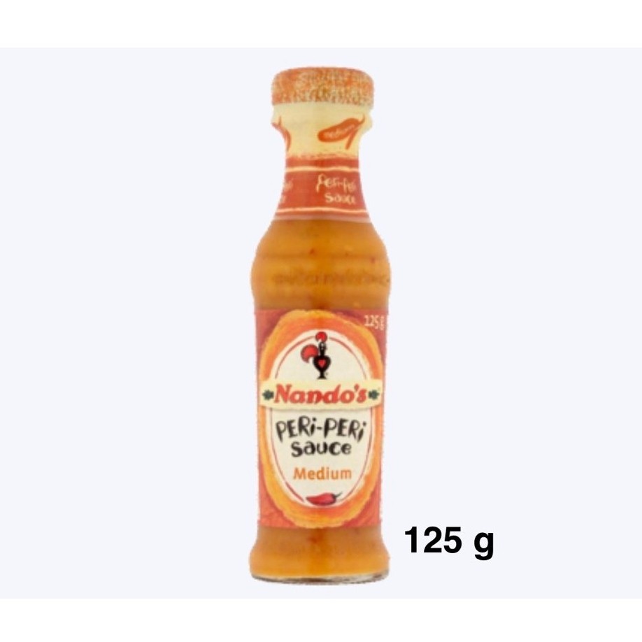[ส่งด่วน] Nando’s Peri Peri Garlic Medium/Hot Sauce/Medium Sauce/Peri Peri XX Hot Sauce 125ml