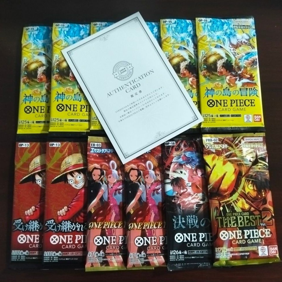 [ลดล้างสต๊อก] ONE PIECE CARD GAME ชุด 12 ซอง